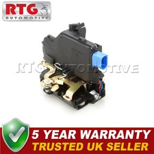 Door Lock Actuator Rear Right Fits VW Touran (Mk1) 2.0 TDI