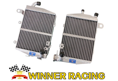 Left right radiators fit honda - left+right,
