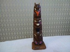 Native Tiki Totem Pole