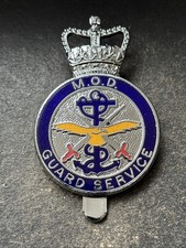 MOD Ministry Of Defence Guard Service Cap Badge.
