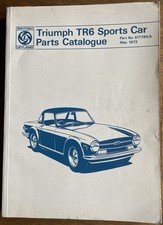 Triumph TR6 Parts Catalogue