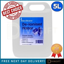 BIRD BRAND DE-IONISED WATER 5L