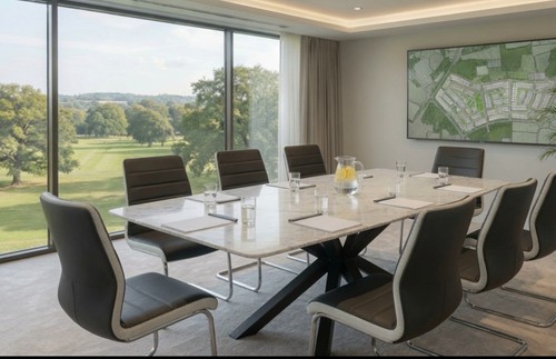 Ceramic boardroom table and - boardroom,