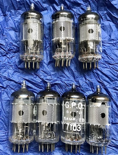 Mullard ef86 mesh tube valve - mesh,