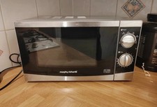 Morphy Richards 20L 800W Solo Standard Microwave - Silver used