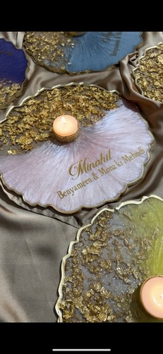 Resin mehndi plate - mehndi,