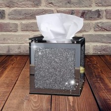 Cube Mirror Square Tissue Box