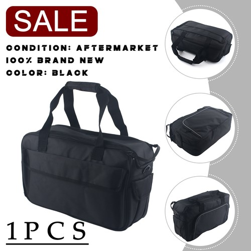 Universal black hard saddlebag - universal,