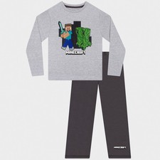 Minecraft Pyjamas | Creeper Boys Pyjamas | Boys PJs | Minecraft Boys Pyjama Set