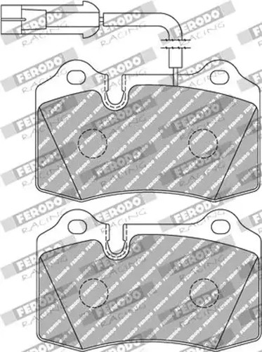 Brake pads fds721 ferodo - pads,