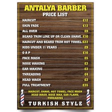 Barber Shop Salon Advertising