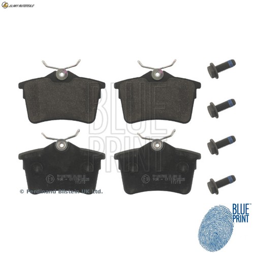 Brake pad set - pad,