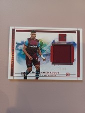 2023-24 Panini Impeccable Mohammed Kudus West Ham United Patch Numbered 70/99