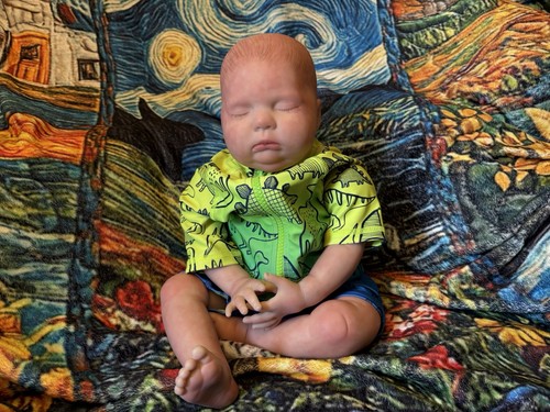 Reborn baby boy doll nicely - baby,