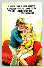 Comic Postcard: Napoleon Gets