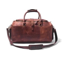 Leather Duffle Bag for Men