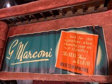 MARCONI Radio poster Advertisement - Original