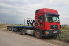 Truck photo MAN 19403 flatbed