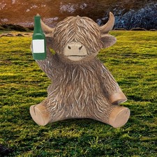 Beer O'Clock Highland Cow Coo