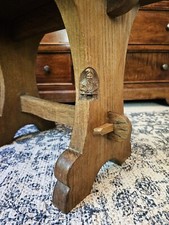 ROBERT MOUSEMAN THOMPSON INTEREST. THOMAS 'GNOMEMAN' WHITTAKER STOOL