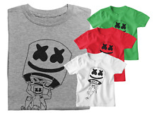 Dropping Air MARSHMELLOW Fortnite T shirt kids children xmas gift idea. FREE P&P