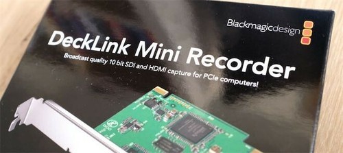 Blackmagic decklink mini - blackmagic,