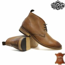 Mens Leather Smart Casual