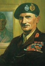 FIELD-MARSHALL MONTGOMERY: LARGE COLOUR PICTURE SUITABLE FOR FRAMING