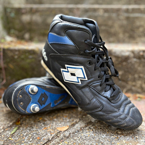 Lotto stadio black blue - stadio, black/blue/white