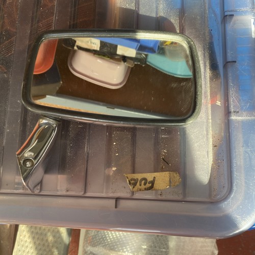 Frnt chrome door mirror - frnt,
