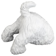 Westie Terrier Digging Outside