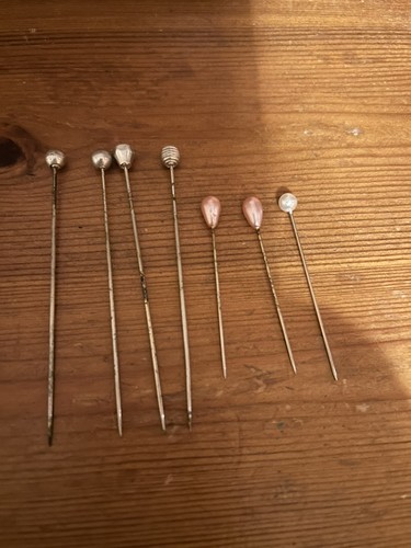 Antique hat pins - 7,