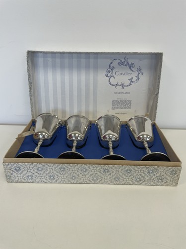 Cavalier silver plated goblet - cavalier,