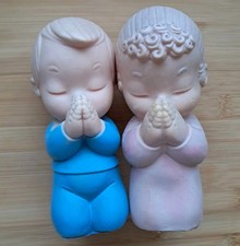 Vintage Kitsch Boy & Girl