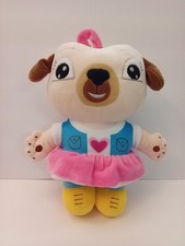 Bulldog Female W/ Heart Plush