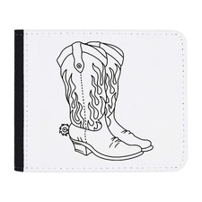 'Flame Cowboy Boots' Wallet (WL00028495)