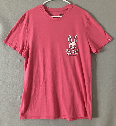 Psycho bunny logo shirt pink - psycho,