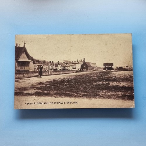 Aldeburgh postcard c1913 - aldeburgh,