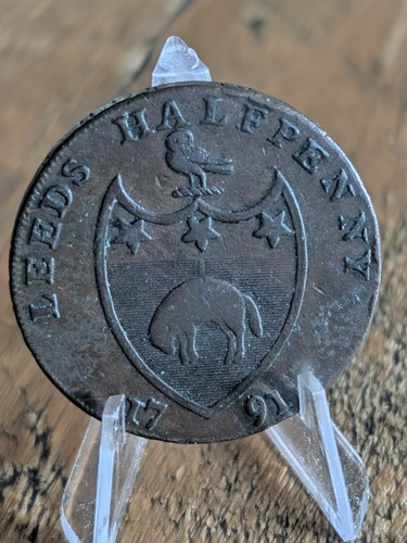 1791 leeds halfpenny conder - 1791,