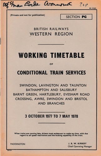 British railways western - british,