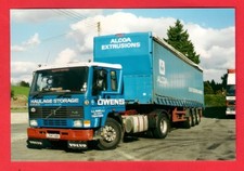 Lorry Truck Photo - Owens of Llanelli - L541VBX - 1993 Volvo FL10 - Curtainsider