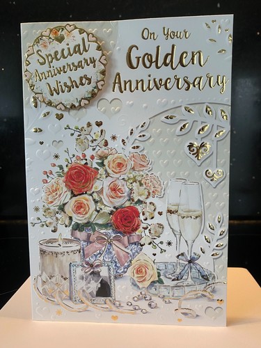 50th golden wedding - 50th,
