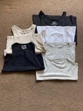 5x Women’s Vests Various Colours Size Xs - S Very Good Condition
