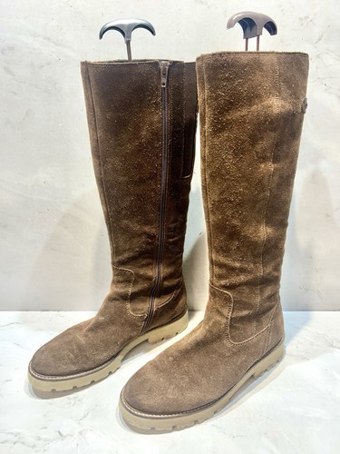 Gabor brown suede knee high - brown,