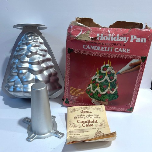 Vtg wilton candlelit cake - wilton,