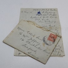 WW1 1916 Handwritten Letter