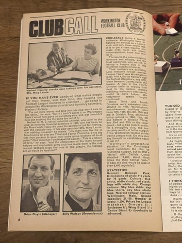 Workington memorabilia - workington,