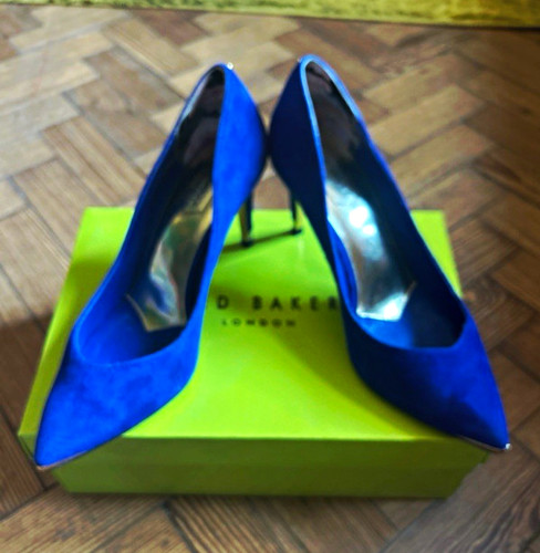 Ted baker london blue suede - ted,