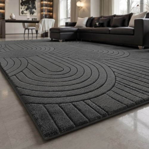 Elegant grey living - elegant, 3d