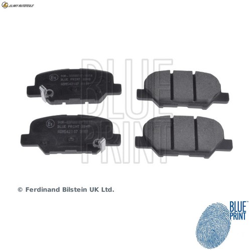 Brake pad set - set, disc